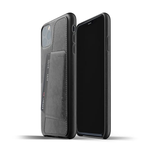 laydown image of Leather iPhone 11 Pro Max Wallet Case