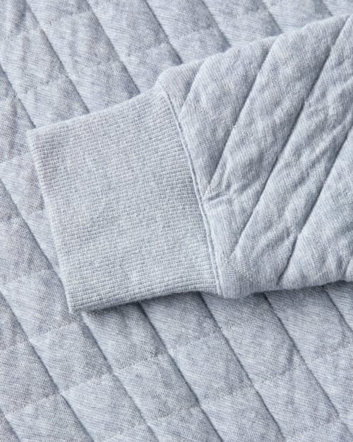 laydown detail image of Epic Fleece Quilted Pullover
