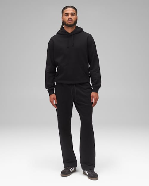 on model image of Midweight Terry Relaxed Sweatpant