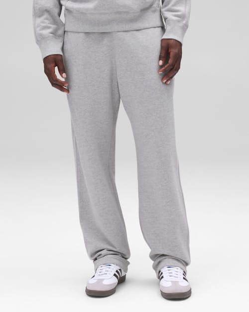 on model image of Midweight Terry Relaxed Sweatpant