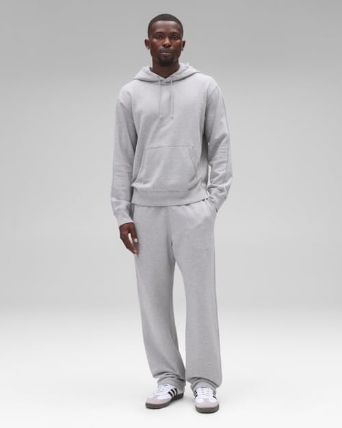 on model image of Midweight Terry Relaxed Sweatpant