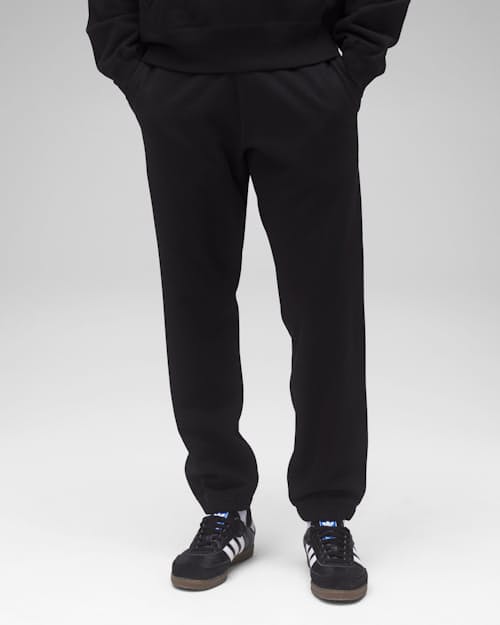 on model image of Midweight Terry Standard Sweatpant