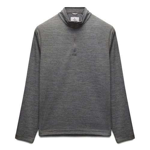 laydown image of Solotex Mesh Tiebreak Quarter Zip