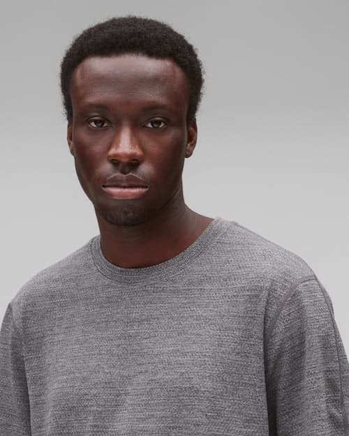 on model image of Solotex Mesh Tiebreak Shirt
