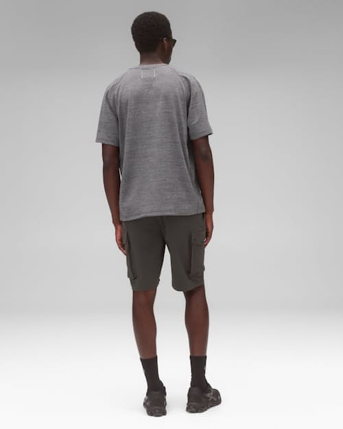on model image of Solotex Mesh Tiebreak Shirt
