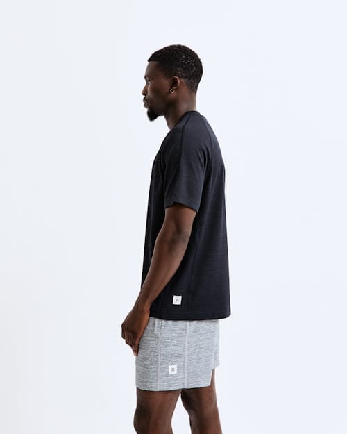 on model image of Solotex Mesh Tiebreak Shirt