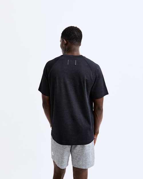 on model image of Solotex Mesh Tiebreak Shirt