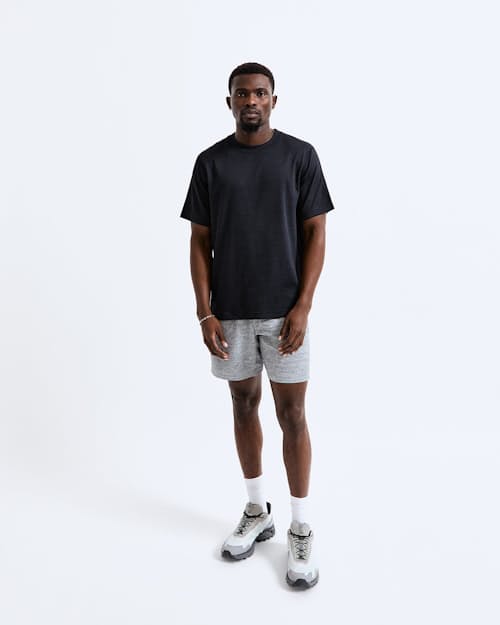 on model image of Solotex Mesh Tiebreak Shirt