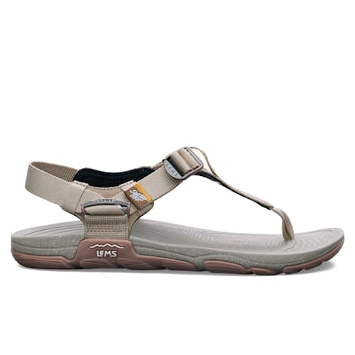 laydown image of Switchback Leather Sandal