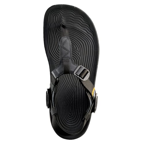 laydown image of Switchback Leather Sandal