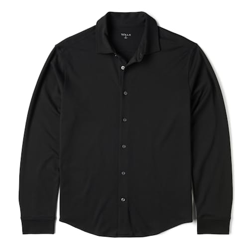 laydown image of Aloeknit Long Sleeve Shirt