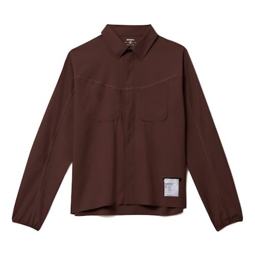 laydown image of PeaceShell River Shirt