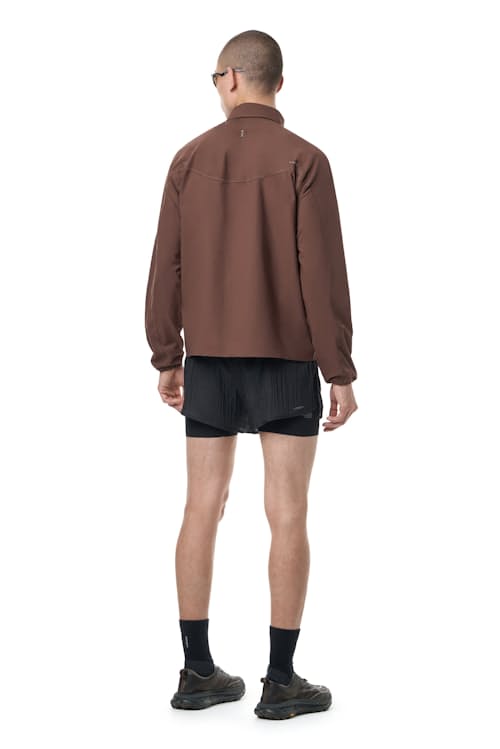 on model image of PeaceShell River Shirt