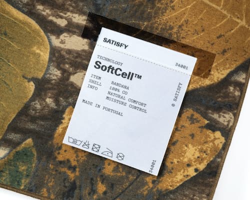 laydown detail image of Softcell Bandana