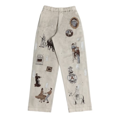 laydown image of Western Pant