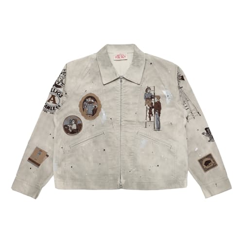 laydown image of Western Zip Jacket