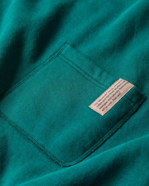 laydown detail image of Women's Silksweats Reversible Seamed Sweatshirt