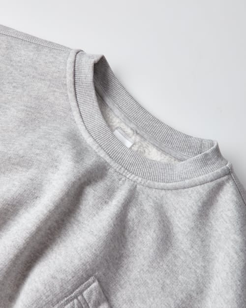 laydown detail image of Women's Silksweats Reversible Seamed Sweatshirt