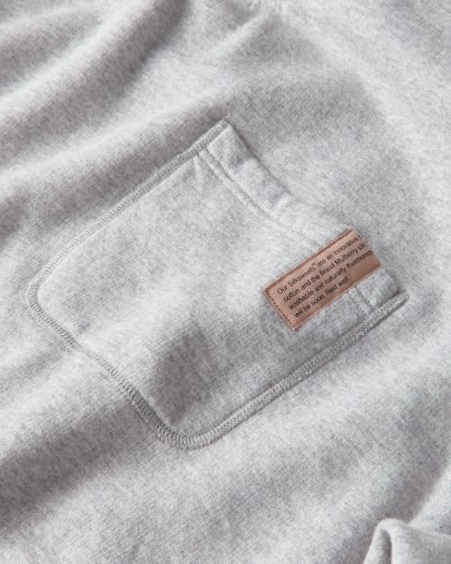 laydown detail image of Women's Silksweats Reversible Seamed Sweatshirt
