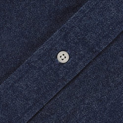 laydown detail image of Classic American Vintage Slim Denim Shirt