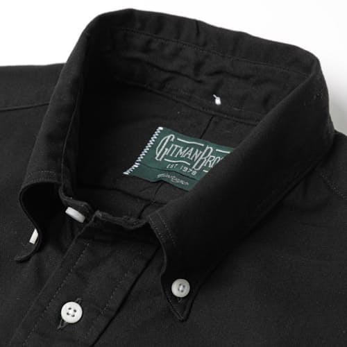 laydown detail image of Classic American Vintage Oxford Shirt