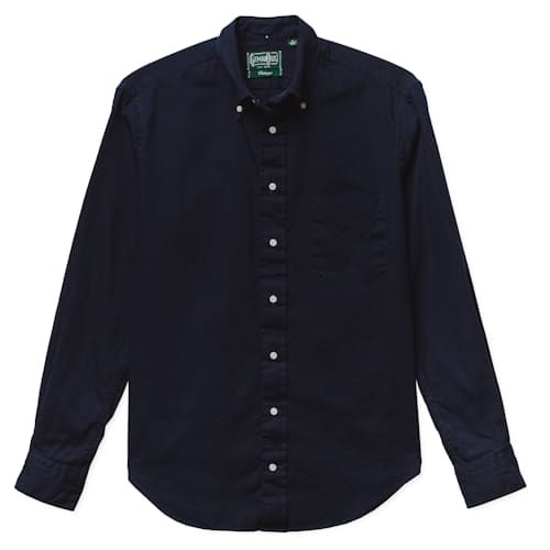 laydown image of Classic American Vintage Slim Oxford Shirt