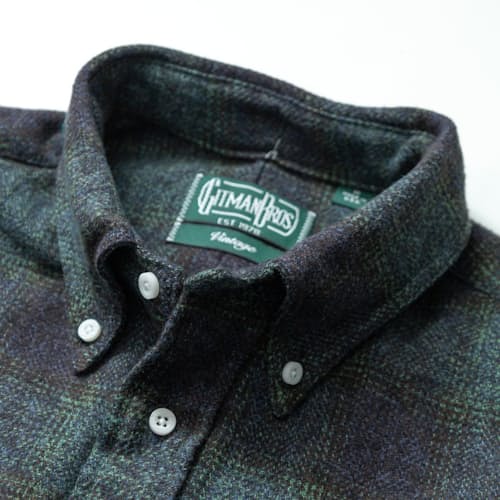 laydown detail image of Brushed Cotton Tweed Shirt