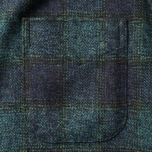 laydown detail image of Brushed Cotton Tweed Shirt