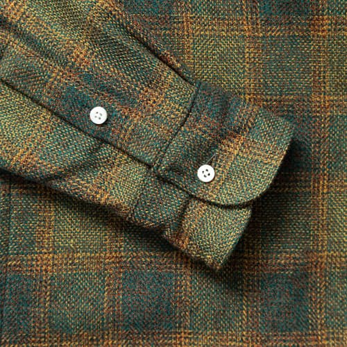 laydown detail image of Brushed Cotton Tweed Shirt