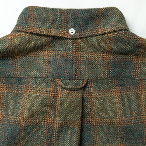laydown detail image of Brushed Cotton Tweed Shirt