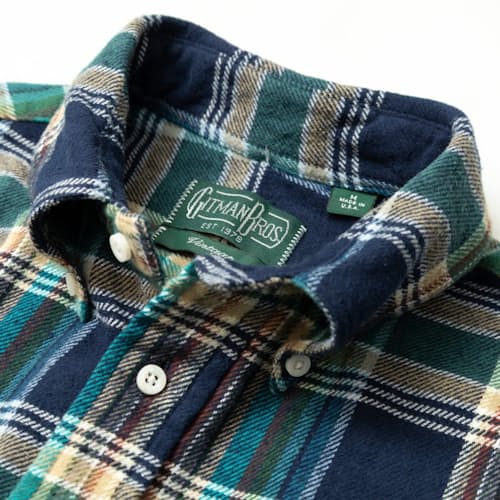 laydown detail image of Brushed Cotton Tweed Shirt