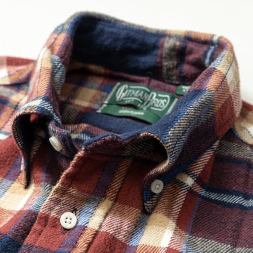 laydown detail image of Brushed Cotton Tweed Shirt