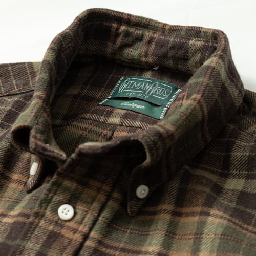 laydown detail image of Brushed Cotton Tweed Shirt