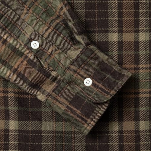 laydown detail image of Brushed Cotton Tweed Shirt