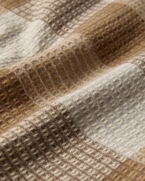 laydown detail image of Brushed Waffle Shirt