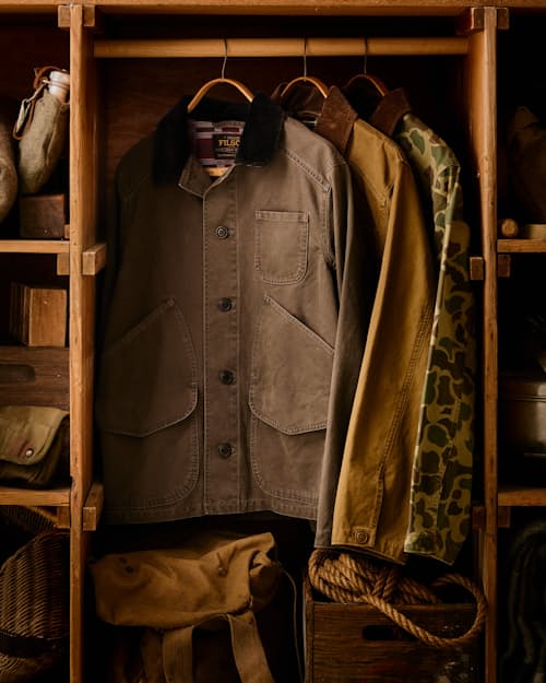 lifestyle image of Canvas Outfitter Jacket
