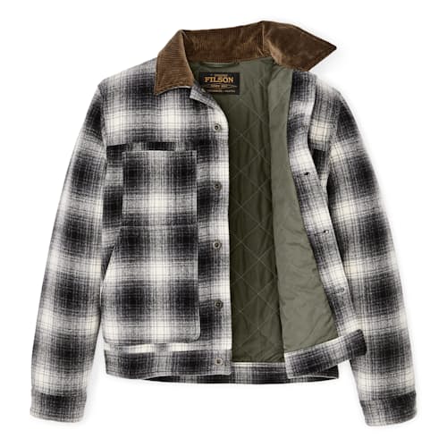 laydown image of Insulated Wool Short Cruiser