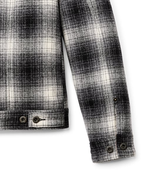 laydown detail image of Insulated Wool Short Cruiser