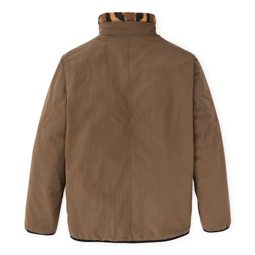 laydown image of Reversible Pile Fleece Jacket