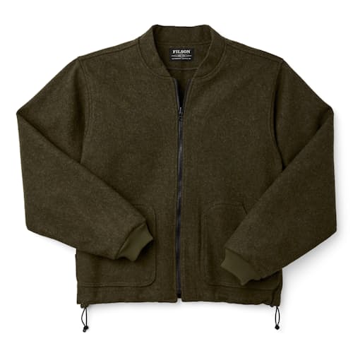 laydown image of Wool Jacket Liner