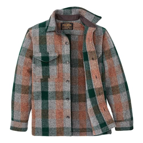 laydown image of Mackinaw Wool Jac Shirt