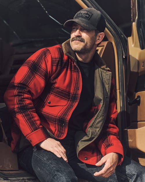 lifestyle image of Spokane Insulated Cruiser Jacket