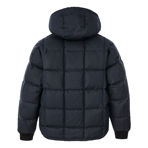 laydown image of Waxed Down Jacket