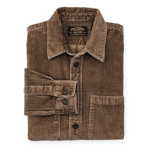 laydown image of Corduroy Shirt