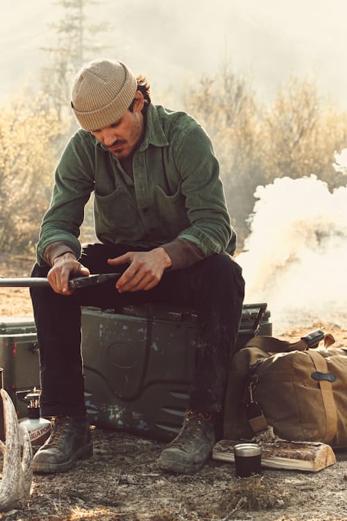 lifestyle image of Corduroy Shirt