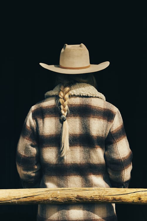 lifestyle image of Women's Kodiak Shawl Collar Coat