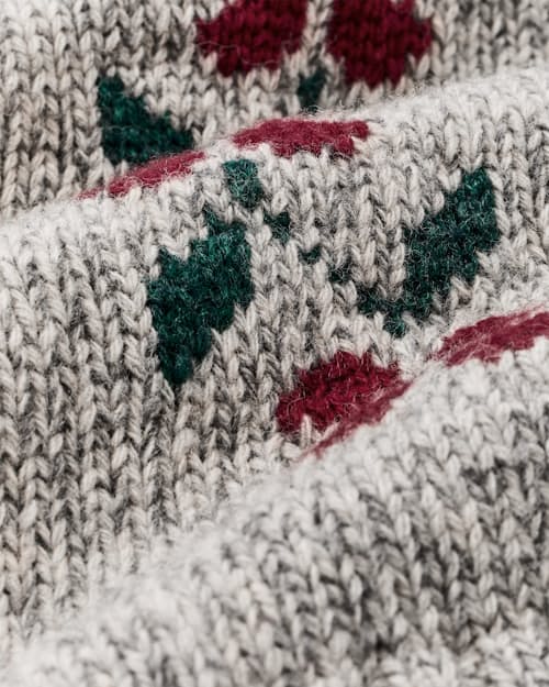 laydown detail image of Women's Zippered Wool Sweater