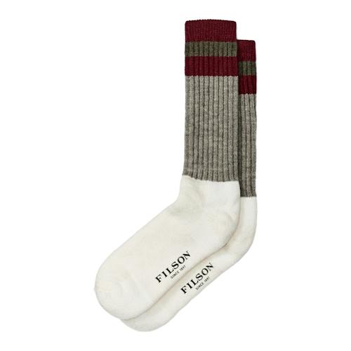laydown image of 1970's Logger Thermal Socks