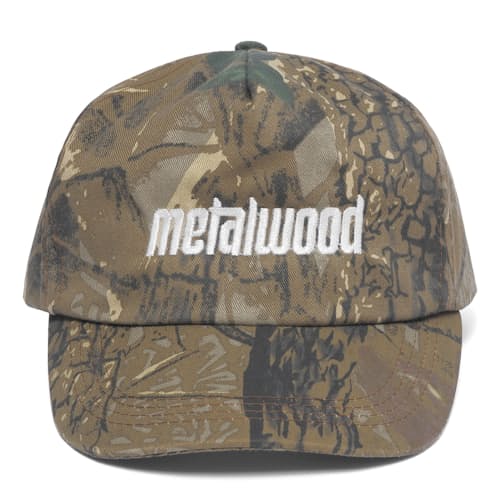 laydown image of Metal Logo 5-Panel Hat