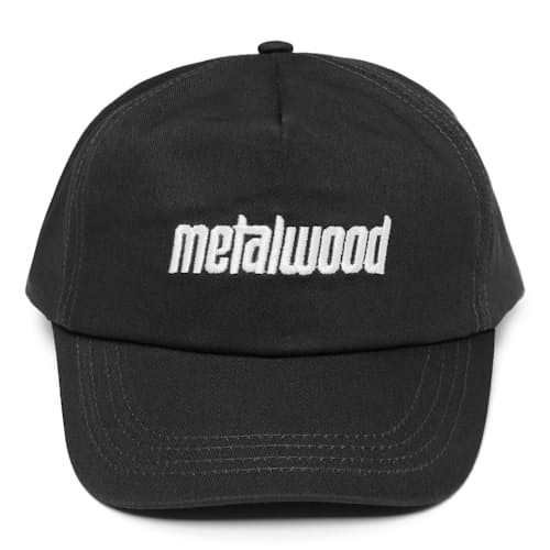 laydown image of Metal Logo 5-Panel Hat